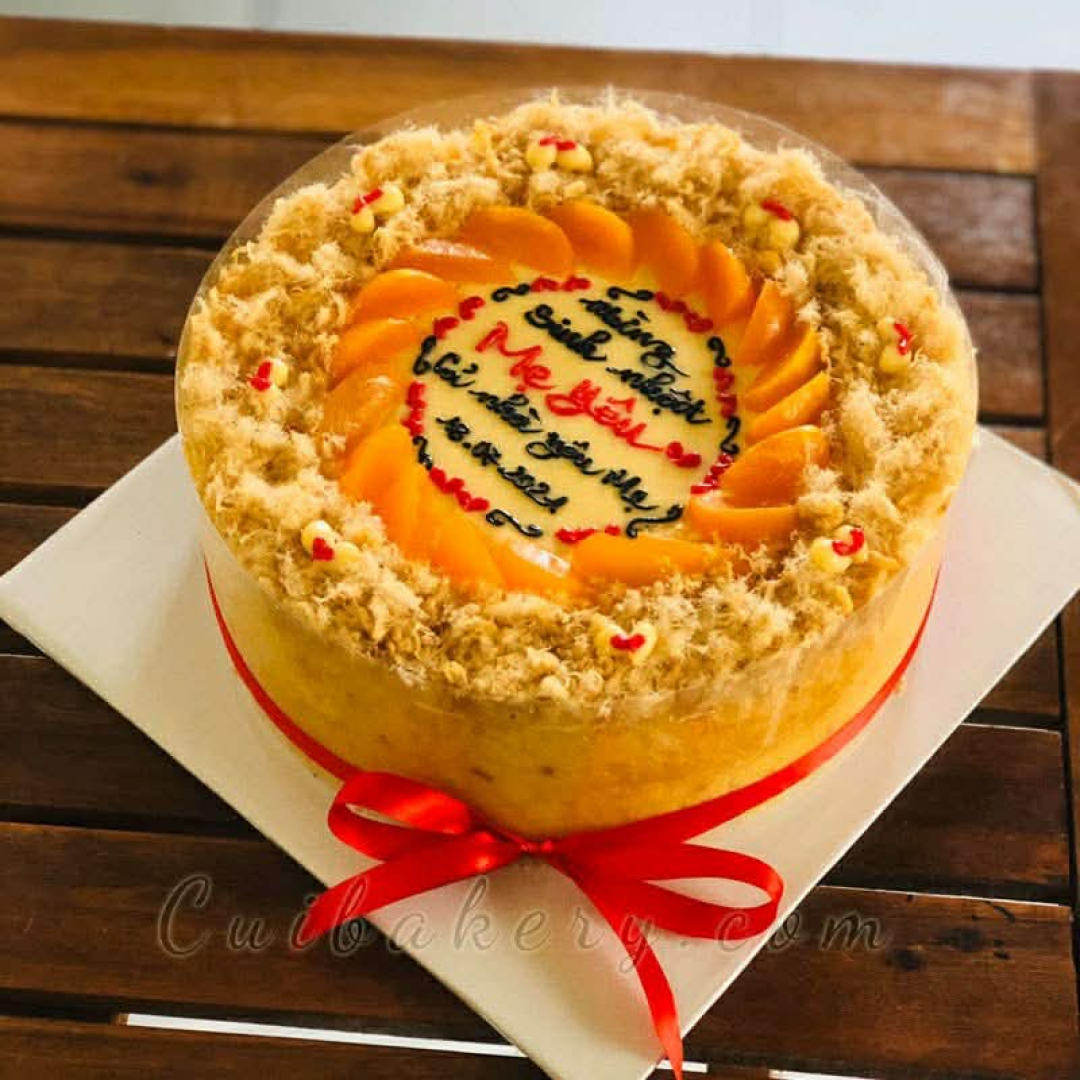 Bánh bông lan trứng muối