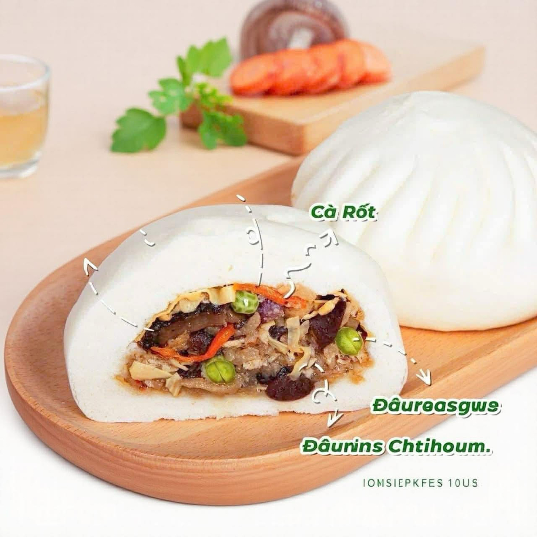 Bánh bao thập cẩm