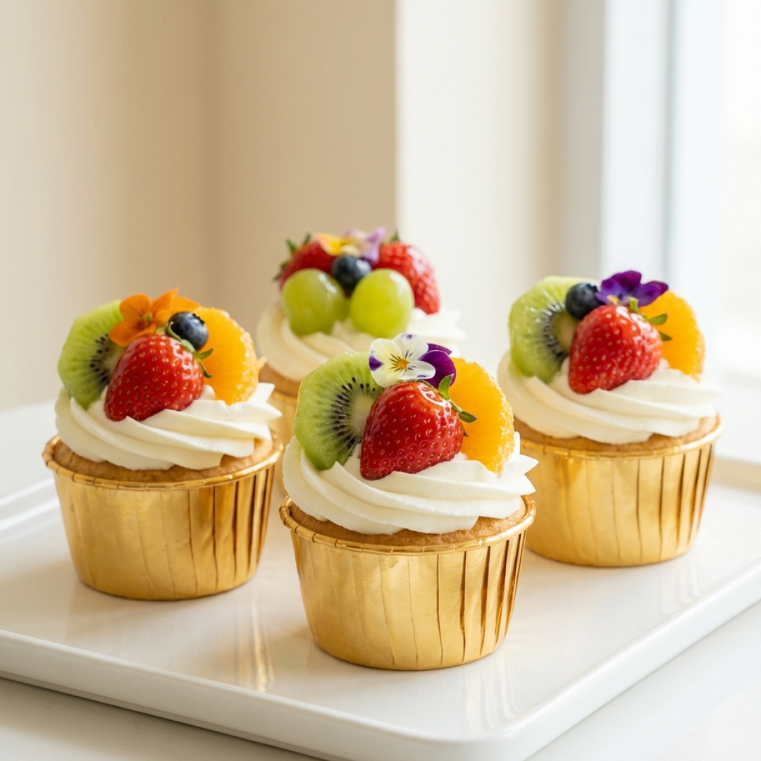 Bánh cupcake Trái cây