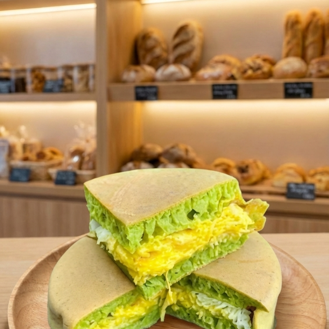 bánh bò dừa nướng nhân sầu riêng