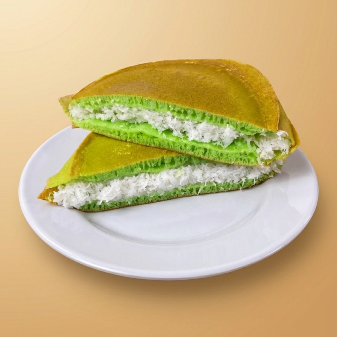 Bánh bò dừa nướng nhân dừa 01