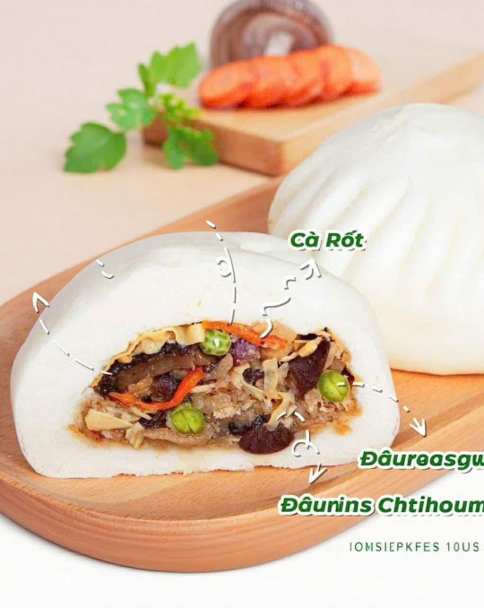 Bánh bao thập cẩm
