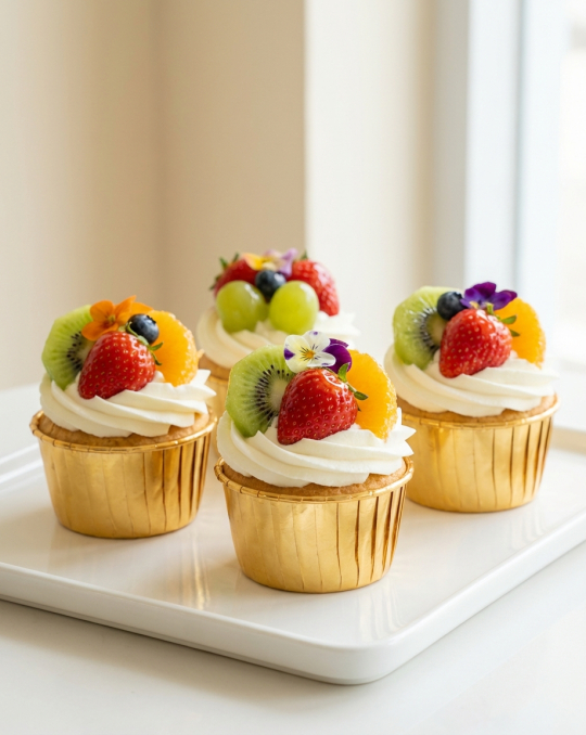 Bánh cupcake Trái cây