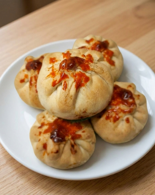 Bánh bao nướng