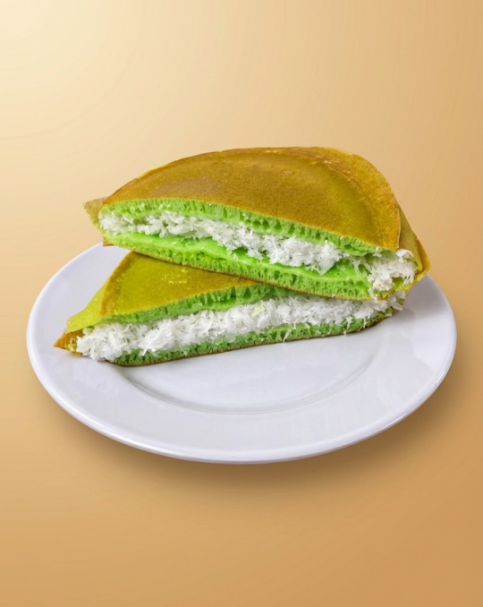 Bánh bò dừa nướng nhân dừa 01