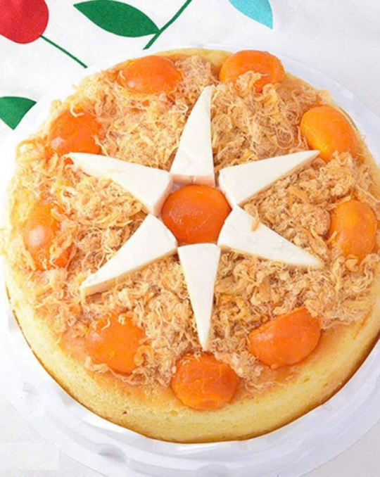Bánh bông lan trứng muối